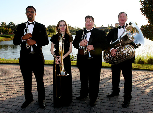 Credit: Sterling Photography, Music Remembrance an Orlando Brass Quartet