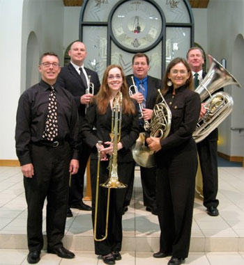 Orlando Brass Quintet with organ