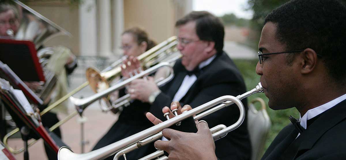 Orlando brass musicians for hire by Music Remembrance