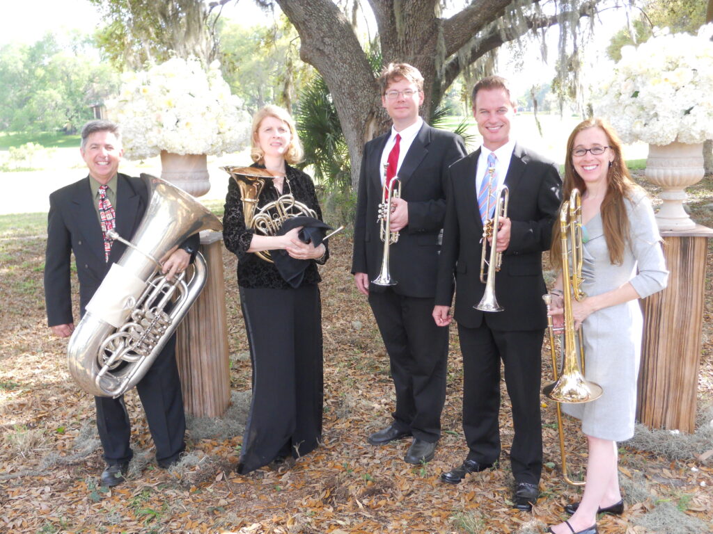 Orlando brass musicians for hire, orlando brass quintet picture