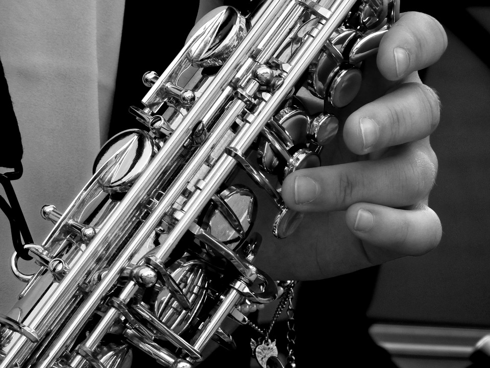 Hire Orlando Jazz Band. Pictured Saxophonist from Orlando Jazz Band